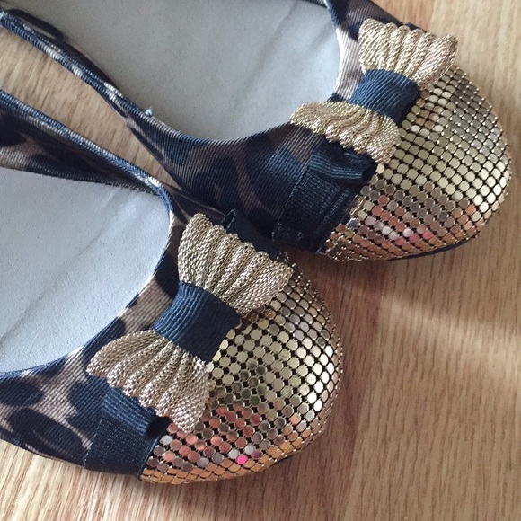 naughty monkey Shoes - Naughty Monkey leopard print flats - size 8.5.